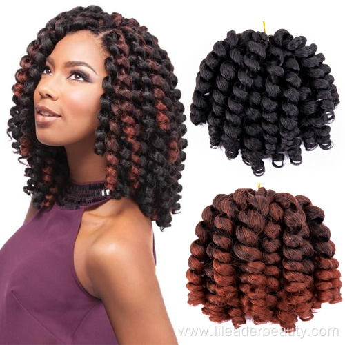 Synthetic Crochet Hair Jumpy Wand Curls Hair Extension